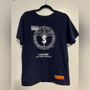 Heron Preston x Dover Street NY - Dept. of Sanitation T Shirt (Size Large)